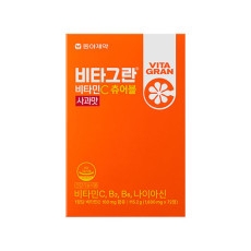 비타그란비타민C 츄어블정 사과맛