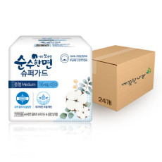 순수한면 슈퍼가드 중형 16P