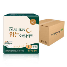 디어스킨 에어엠보 입는오버나이트 뉴 특대형 8P